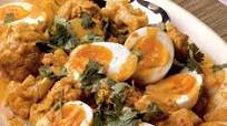 Cauliflower, egg & potato curry Cauliflower, egg & potato curry