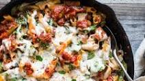 Pasta Skillet with Chicken Sausage, Cheese & Spinach Pasta Skillet with Chicken Sausage, Cheese & Spinach