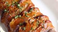 Bacon-Wrapped Meatloaf with a Dijon-Maple Glaze Bacon-Wrapped Meatloaf with a Dijon-Maple Glaze