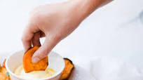 Sweet potatoes and Dipping Sauce Sweet potatoes and Dipping Sauce