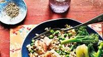 Salmon fillets with a ginger & lemongrass crust Salmon fillets with a ginger & lemongrass crust