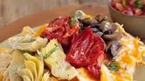 Mediterranean Antipasti Nachos Mediterranean Antipasti Nachos