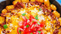 Beef Tater Tot-Chos Beef Tater Tot-Chos