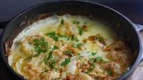 Potato and Bacon Hotpot with leeks Potato and Bacon Hotpot with leeks