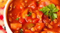Maple Bacon and Ham Baked Bean Chili Maple Bacon and Ham Baked Bean Chili