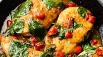 Tomato Spinach White Wine Chicken Tomato Spinach White Wine Chicken