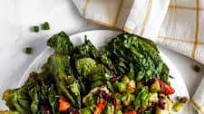 Grilled Romaine Greek Salad Grilled Romaine Greek Salad