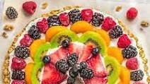 Healthy Fruit Pizza + RECIPE VIDEO Healthy Fruit Pizza + RECIPE VIDEO