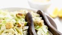 Napa Cabbage Caesar Salad Napa Cabbage Caesar Salad