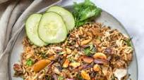 Aloo Palak Skillet Rice Aloo Palak Skillet Rice