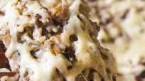 Bacon Mushroom Swiss Ground Beef and Rice Bacon Mushroom Swiss Ground Beef and Rice