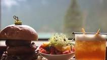 The Smokey Bear Burger & Mid Summer Stream Cocktail The Smokey Bear Burger & Mid Summer Stream Cocktail