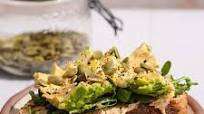 Hummus Toast with Avocado Hummus Toast with Avocado