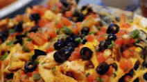 Jamaican Chicken Nachos Jamaican Chicken Nachos