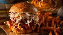 Pulled Chicken Burger Pulled Chicken Burger