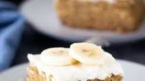 Banana Oat Flour Cake Banana Oat Flour Cake