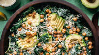 Vegan Kale Caesar Salad Vegan Kale Caesar Salad