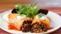 Turkey and Black Bean Enchiladas Turkey and Black Bean Enchiladas
