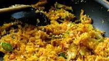 Sri Lankan carrot-grated coconut stir-fry(mallum). Sri Lankan carrot-grated coconut stir-fry(mallum).