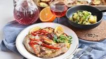 Pork Chops with Orange-Avocado Salsa Pork Chops with Orange-Avocado Salsa