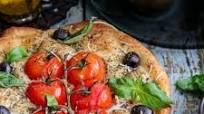 Dutch Oven Tomato and Olive Focaccia Dutch Oven Tomato and Olive Focaccia