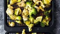 Lemon Pepper Air Fryer Chicken and Broccoli Lemon Pepper Air Fryer Chicken and Broccoli