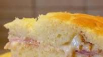 Gluten Free Focaccia with Ham and cheese Gluten Free Focaccia with Ham and cheese