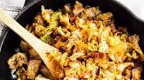 Bacon Braised Cabbage Bacon Braised Cabbage