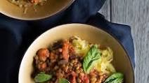 Vegetarian Slow Cooker Lentil Sloppy Joes with Spaghetti Squash Vegetarian Slow Cooker Lentil Sloppy Joes with Spaghetti Squash