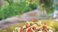 Greek-Style Penne with Fresh Tomatoes, Feta, and Dill Greek-Style Penne with Fresh Tomatoes, Feta, and Dill