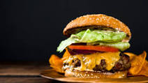 Mustard-Seared Burger Mustard-Seared Burger