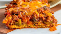 Meaty Zucchini Casserole Meaty Zucchini Casserole