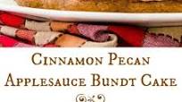 Cinnamon Pecan Applesauce Bundt Cake Cinnamon Pecan Applesauce Bundt Cake