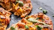 Paneer Tikka Naan Pizza Paneer Tikka Naan Pizza
