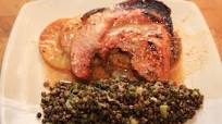 Spicy gammon steaks with pineapple Spicy gammon steaks with pineapple