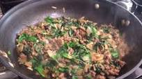 Ground Beef with Spinach – Picadillo Con Espinacas Ground Beef with Spinach – Picadillo Con Espinacas