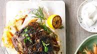 Middle Eastern style roast shoulder of lamb Middle Eastern style roast shoulder of lamb
