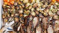 Balsamic Pork Tenderloin in Oven with Fall Veggies Balsamic Pork Tenderloin in Oven with Fall Veggies