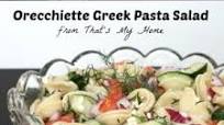Orecchiette Greek Pasta Salad Orecchiette Greek Pasta Salad