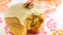 Sour Cream Pumpkin Muffins with Coffee Glaze Sour Cream Pumpkin Muffins with Coffee Glaze