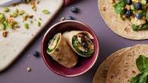 Blueberry-Banana Wraps Blueberry-Banana Wraps