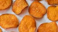 Baked Sweet Potato Chips Baked Sweet Potato Chips