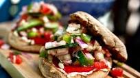 Greek Salad Sandwich Greek Salad Sandwich