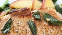 Apple pork chops Apple pork chops