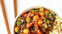 General Tso's Chickpeas General Tso's Chickpeas