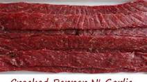Cracked Pepper N' Garlic Ground Beef Jerky on the Nesco Snackmaster Pro Cracked Pepper N' Garlic Ground Beef Jerky on the Nesco Snackmaster Pro