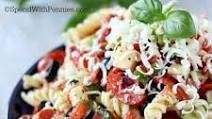 Pizza Pasta Salad Pizza Pasta Salad