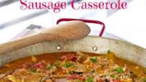 Spanish Pork and Sausage Casserole Spanish Pork and Sausage Casserole