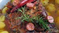 Portuguese Roasted Pork Loin & Chouriço Recipe Portuguese Roasted Pork Loin & Chouriço Recipe