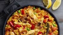 Chicken paella Chicken paella